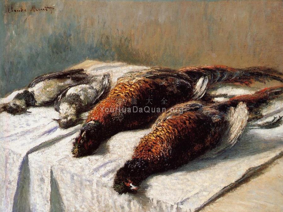 Pheasants and Plovers - 克劳德·莫奈